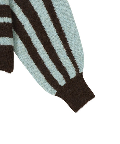 volume sleeve pull over KNIT_15