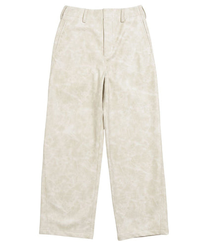 vegan leather wide pants_4