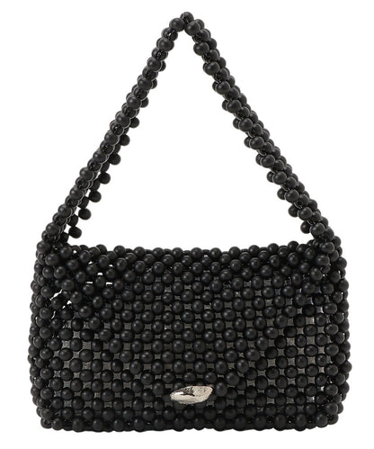 wood beads hand bag_17
