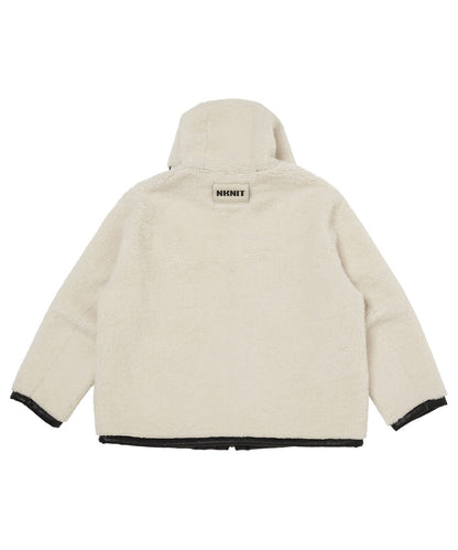 vegan mouton hooded zip jacket_10