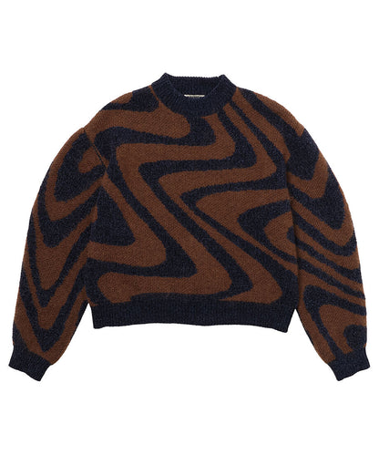 wave jacquard KNIT BIG_1