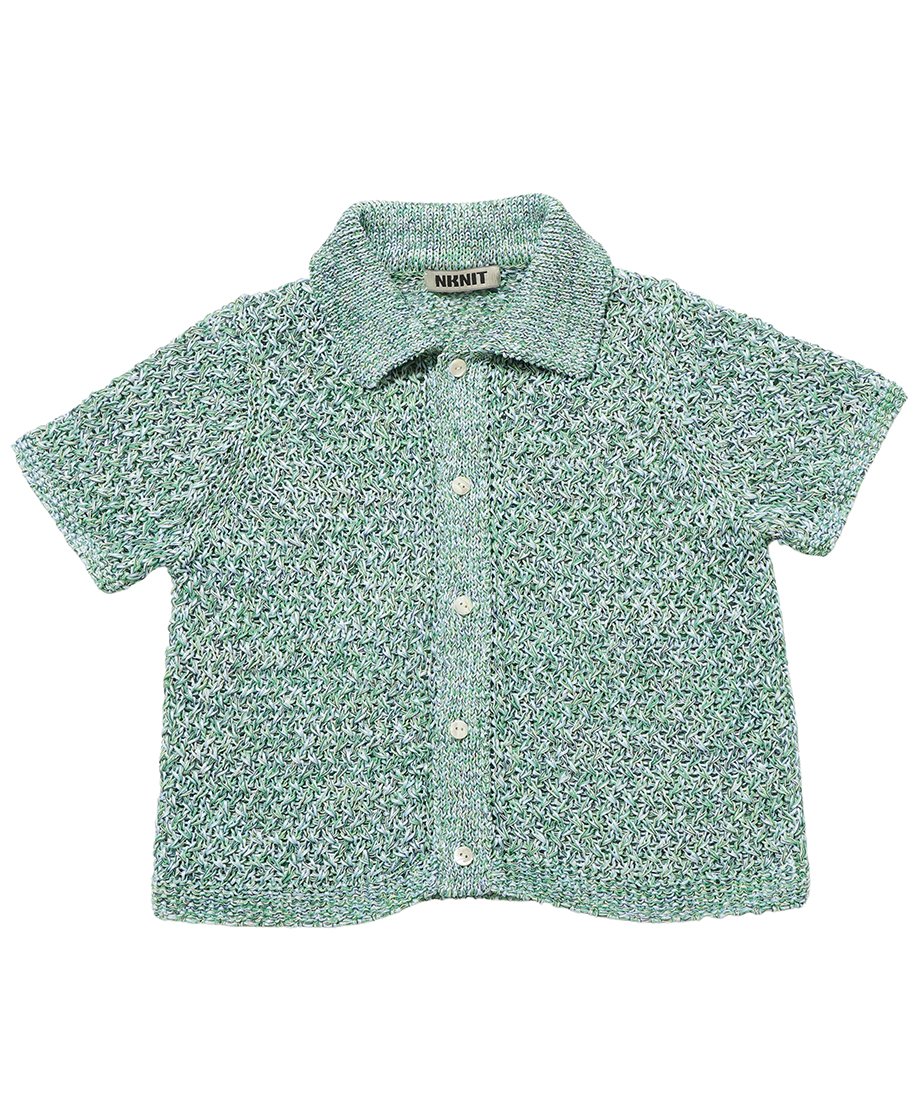 mix color KNIT shirt_2