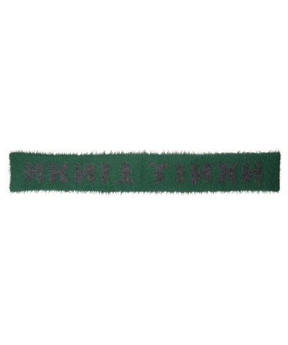 shaggy logo KNIT long scarf_9
