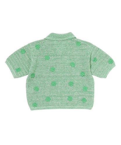 flower motif KNIT  shirt_18
