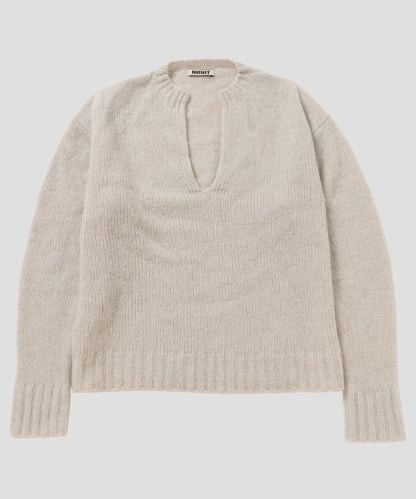 cashmere mix soft V-neck KNIT_2
