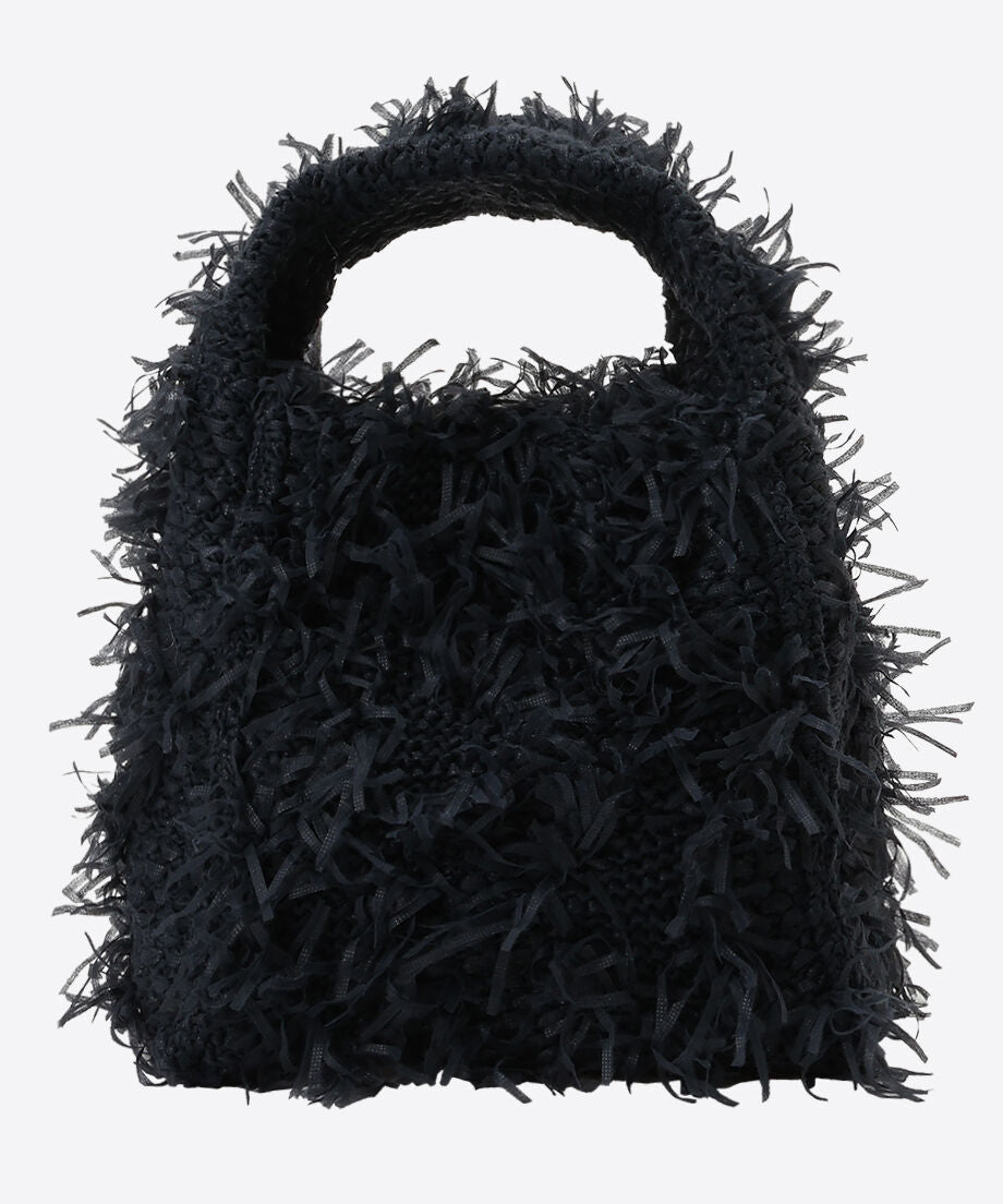 fringe knit hand bag_4