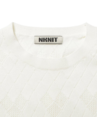 mesh♡ KNIT T-shirt_17