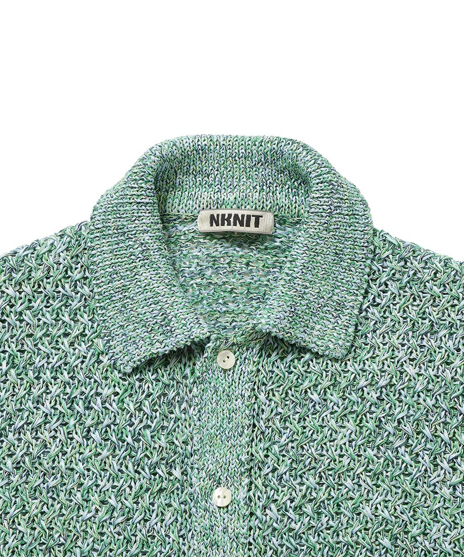 mix color KNIT shirt_9
