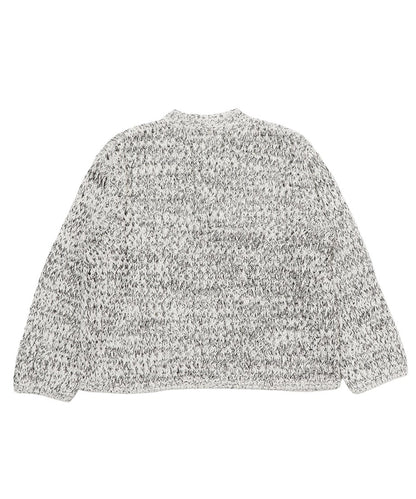 mix color lace up KNIT_8