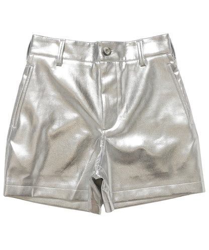 vegan leather short pants_4