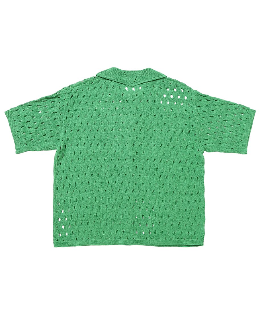 wave pattern KNIT shirt_21