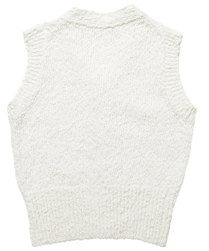 mini V-neck KNIT vest_11
