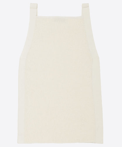 cotton rib square knit tank top_16