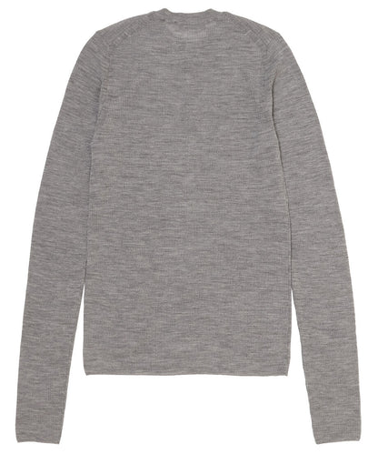 sheer wool henley neck KNIT_12