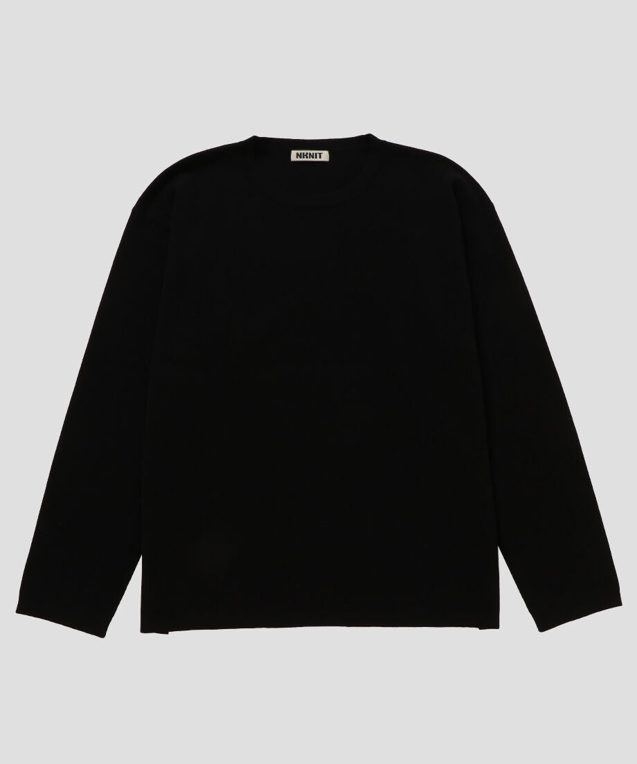 cotton basic T-shirt  KNIT_2