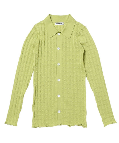 cable KNIT shirt_2