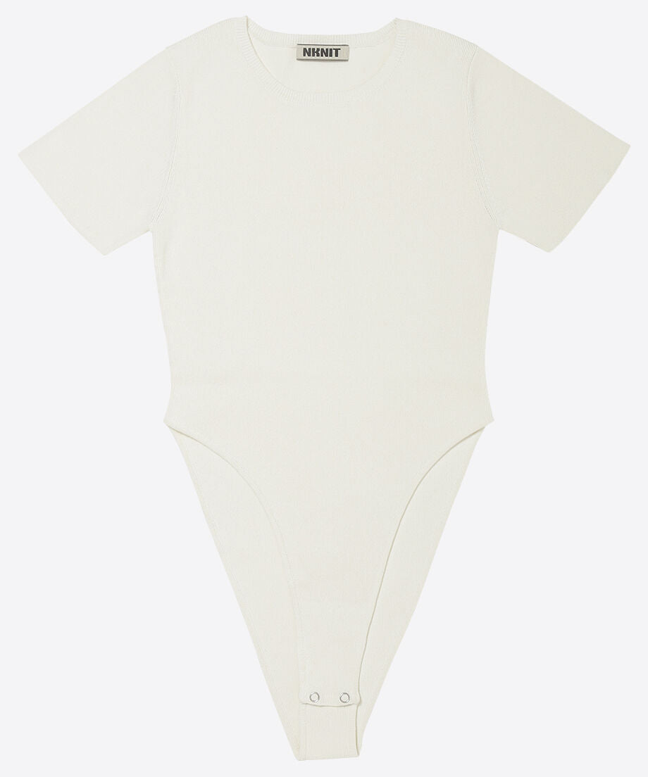 high leg paper knit  body suits_4