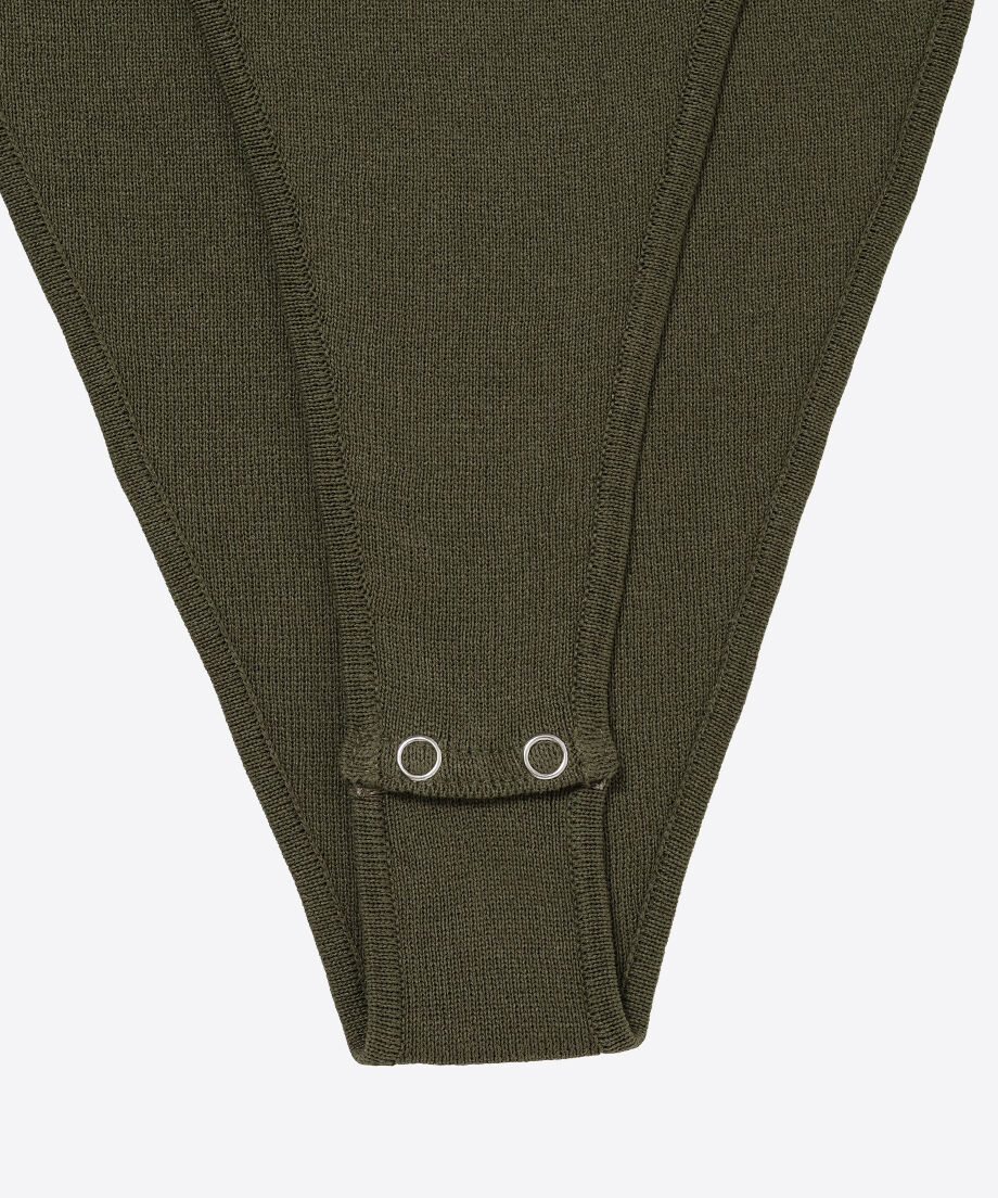 high leg paper knit  body suits_10
