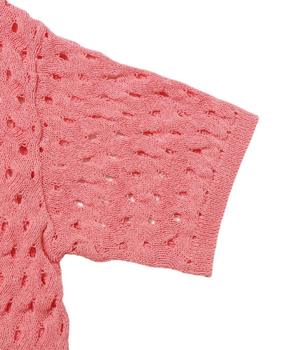 wave pattern KNIT shirt_15