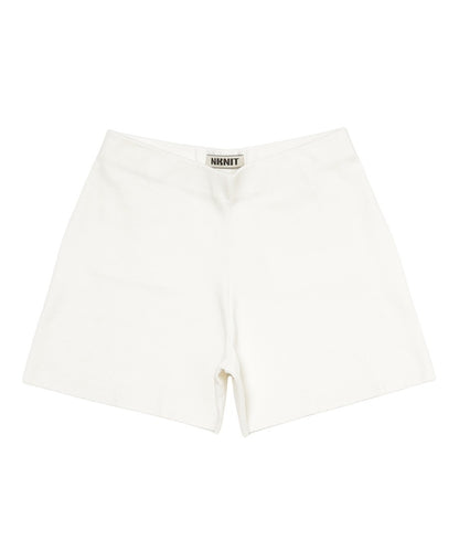 silk cotton fit KNIT shorts_2