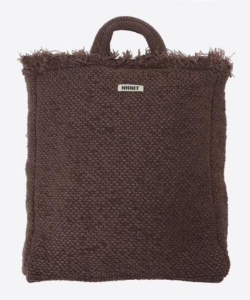 fringe knit big bag – NKNIT