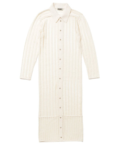 mesh stripe ling KNIT shirt_2