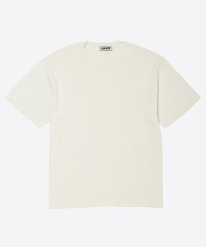 paper mix basic knit T-shirt_3