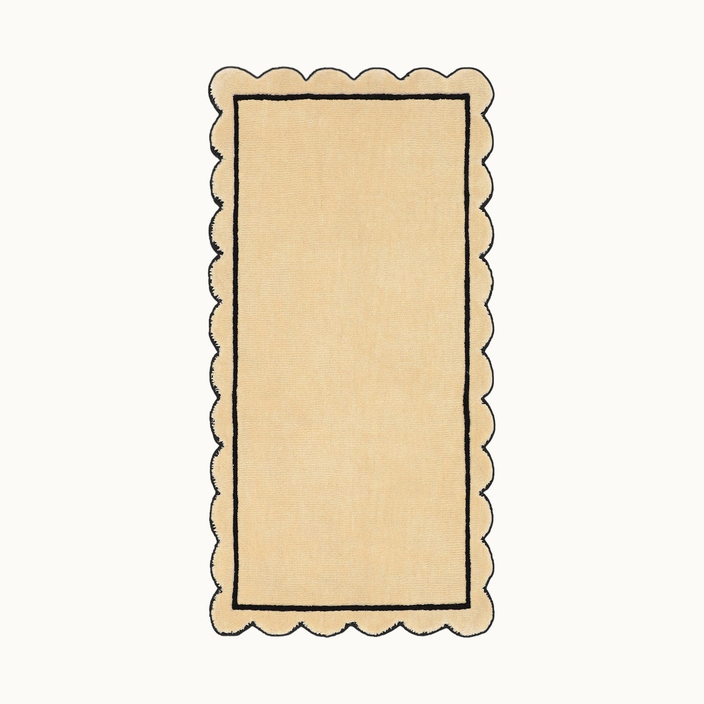 Scallop RUG - Ivory -